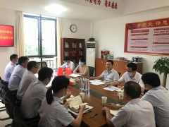 市德晟集團(tuán)黨委委員、副總經(jīng)理周海林帶隊開展黨建人事專項調(diào)研